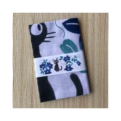 Sale Tenugui Jiji Blue flowers - Kiki’s Delivery Service Outfits