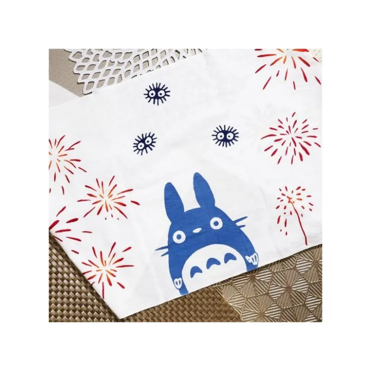 Sale Tenugui Middle Totoro Fireworks - My Neighbor Totoro Household Linen
