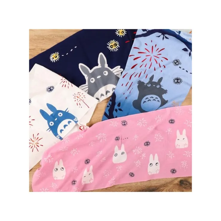Sale Tenugui Middle Totoro Fireworks - My Neighbor Totoro Household Linen