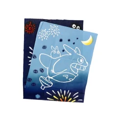 New Tenugui Totoro Flying Fireworks - My Neighbor Totoro Household Linen
