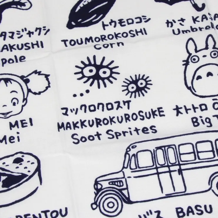 Tenugui Totoro symbols - My Neighbor Totoro Outfits