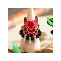 Sale Three Ring Set San’s mask - Princess Mononoke Jewellery