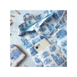 Hot Tote bag Blue Nostalgia - Whisper of the Heart Bags