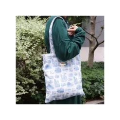Hot Tote bag Blue Nostalgia - Whisper of the Heart Bags