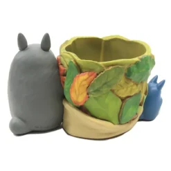 TOTORO FLOWER BUCKET LEAVES BAG - MY NEIGHBOUR TOTORO Décoration