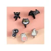 Best Totoro opening Clipped Earrings set of 6 - My Neighbor Totoro Jewellery