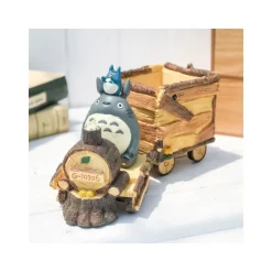 Hot TOTORO TRAIN FLOWER BUCKET - MY NEIGBOUR TOTORO Décoration