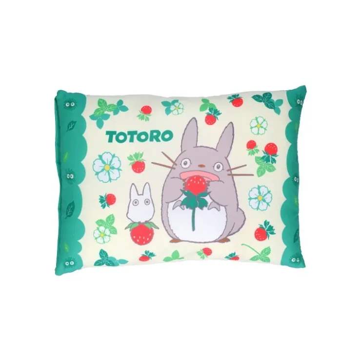 Totoro with strawberries pillow 28 x 39 cm - My Neighbor Totoro Furniture