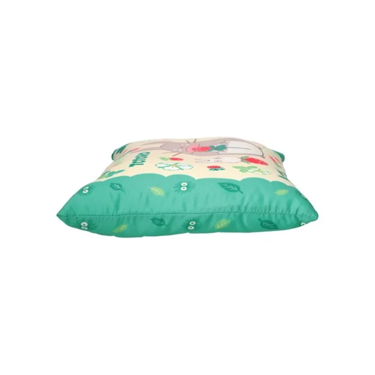 Totoro with strawberries pillow 28 x 39 cm - My Neighbor Totoro Furniture