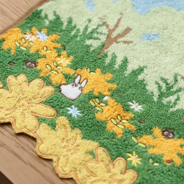 Towel Medium & Small Totoro racing 34x80 cm - My Neighbor Totoro Household Linen