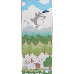 Online Towel Totoro in the sky 34x80 cm - My Neighbor Totoro Household Linen