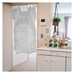 Outlet Transparent Japanese Curtain Totoro - My Neighbor Totoro Wall Decoration