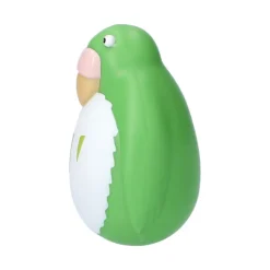 Two pack Roly-poly figurines Blue & Green Parakeet - The Boy and the Toys