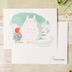 Clearance Watercolour Greeting cards 24 x 15,8 cm Winter - My Neighbor Totoro Postcards And Letter Papers