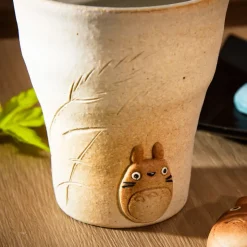 Online White hand made Shigaraki ware Cup Totoro - My Neighbor Totoro Kitchenware