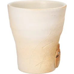 Online White hand made Shigaraki ware Cup Totoro - My Neighbor Totoro Kitchenware