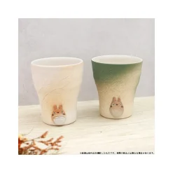 Online White hand made Shigaraki ware Cup Totoro - My Neighbor Totoro Kitchenware