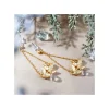 Outlet White Totoro Earring Hidden In A Leaf - My Neighbor Totoro Jewellery