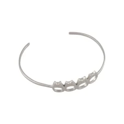 Outlet White Totoro Metal Garland Bracelet - My Neighbor Totoro Jewellery