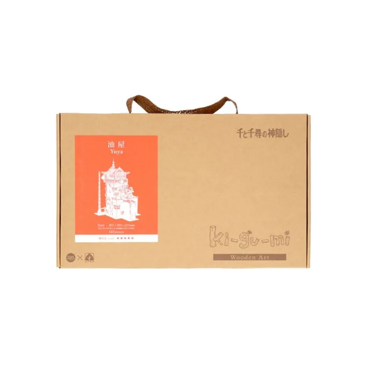 Wooden Craft Kit Kigumi Aburaya - Spirited Away Arts And Crafts