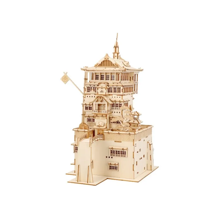 Wooden Craft Kit Kigumi Aburaya - Spirited Away Arts And Crafts