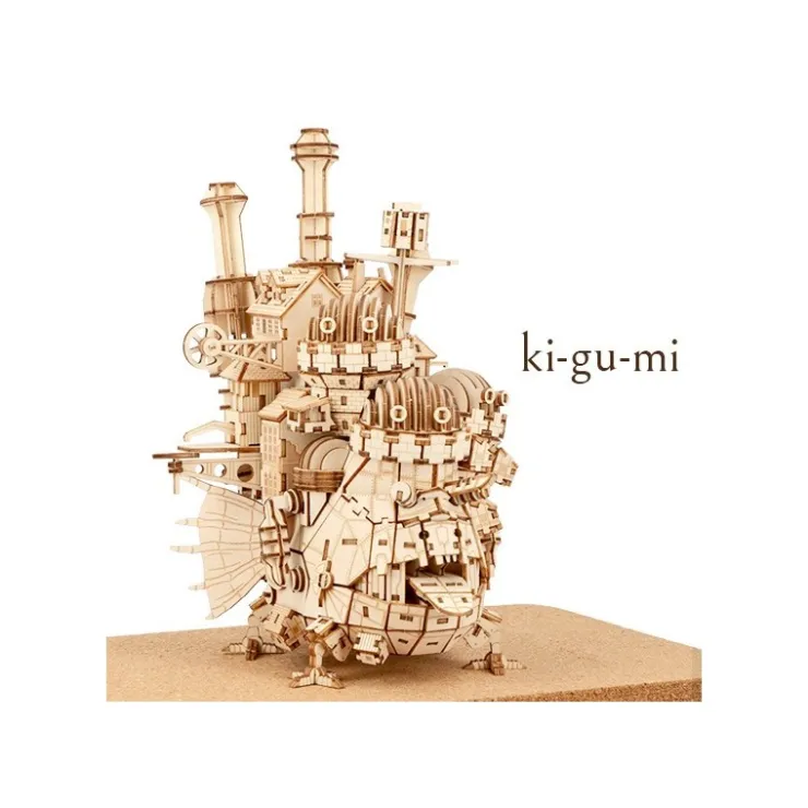 Wooden Craft Kit Kigumi Howl’s Castle - Howl's Moving Castle Arts And Crafts