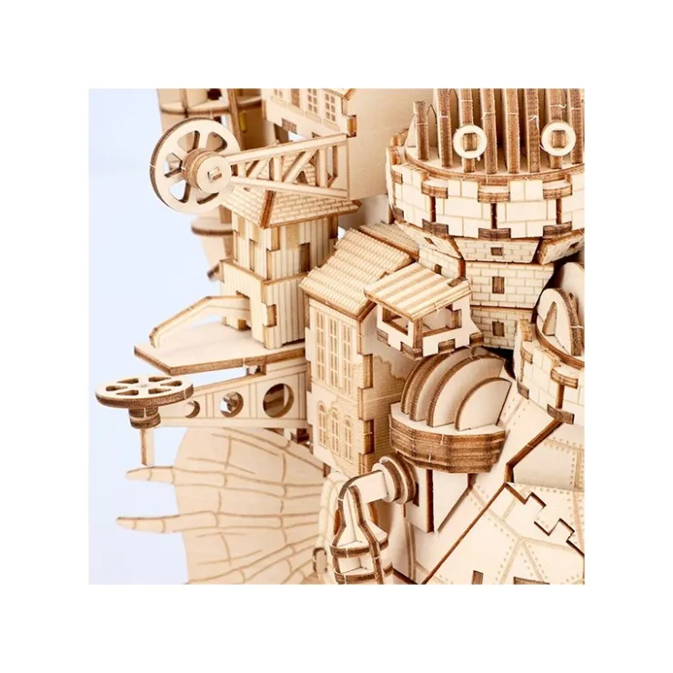 Wooden Craft Kit Kigumi Howl’s Castle - Howl's Moving Castle Arts And Crafts