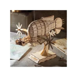 Best Wood Model Kigumi Tiger Moth - Castle in the Sky Arts And Crafts